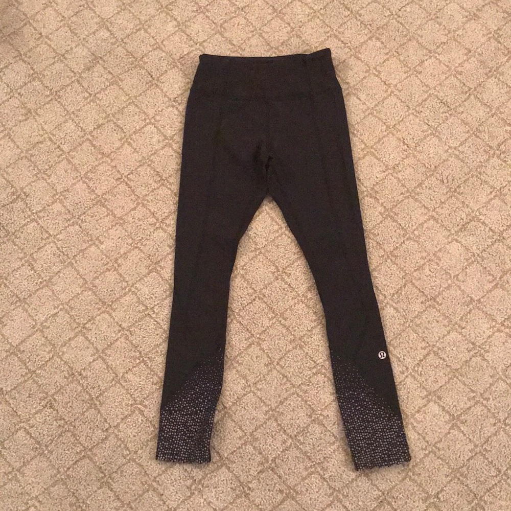 lulu lemon black leggings